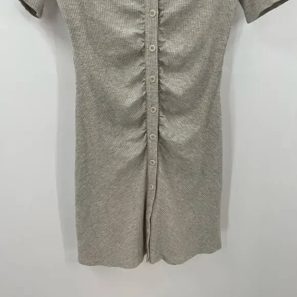 Reformation Lennon Dress Marble L - Picture 5 of 9